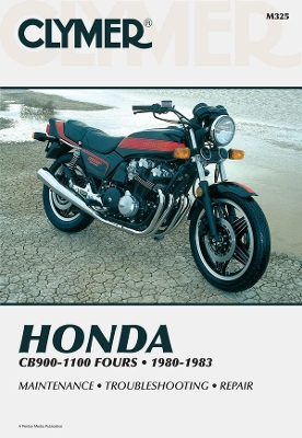 Book cover for Honda CB900, CB1000, CB1100 Motorcycle (1980-1983) Service Repair Manual