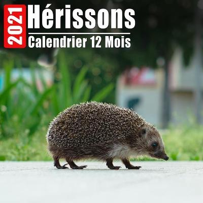 Book cover for Calendrier 2021 Hérissons