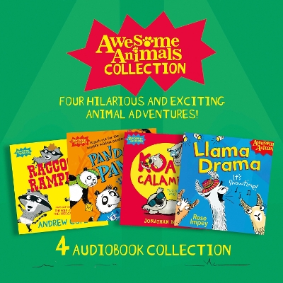 Book cover for Awesome Animals Collection: Four hilarious and exciting animal adventures!