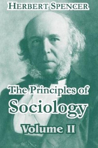 Cover of The Principles of Sociology, Volume II