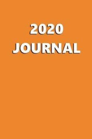 Cover of 2020 Journal Orange Color 204 Pages