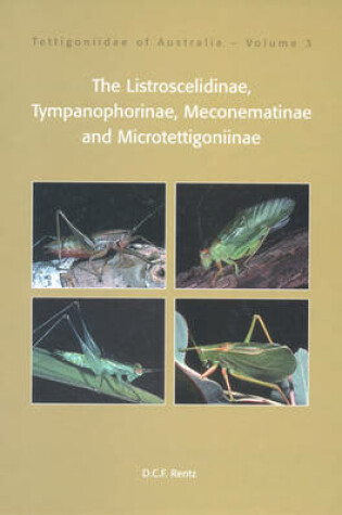 Cover of Tettigoniidae of Australia Volume 3