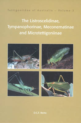 Book cover for Tettigoniidae of Australia Volume 3