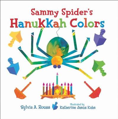 Book cover for Sammy Spider's Hanukkah Colors