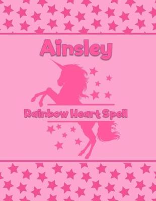 Book cover for Ainsley Rainbow Heart Spell