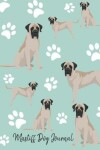Book cover for Mastiff Dog Journal