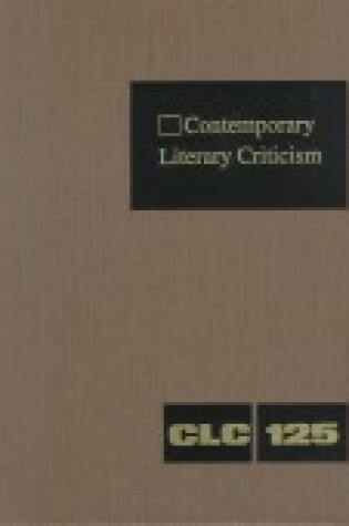 Cover of Contemporary Literary Criticism