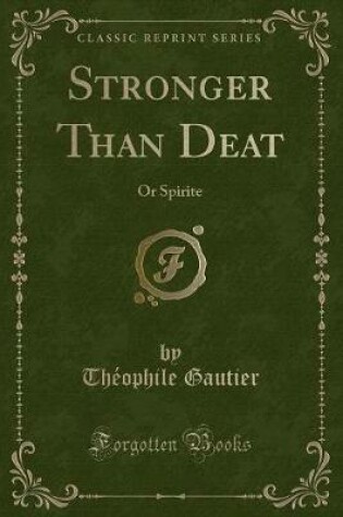 Cover of Stronger Than Deat