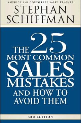 Cover of The 25 Most Common Sales Mistakes and How to Avoid Them