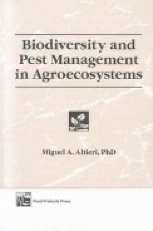 Cover of Biodiversity and Pest Management in Agroecosystems