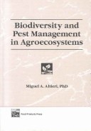 Book cover for Biodiversity and Pest Management in Agroecosystems