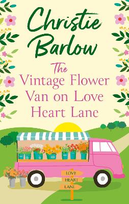 Book cover for The Vintage Flower Van on Love Heart Lane
