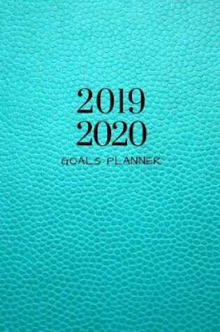 Cover of 2019 2020 Turquoise Style 15 Months Daily Planner