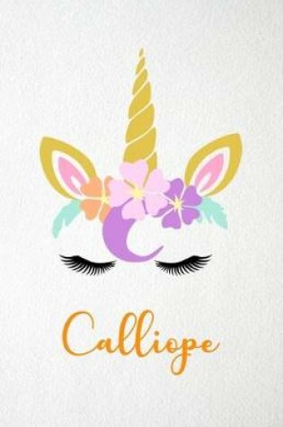 Cover of Calliope A5 Lined Notebook 110 Pages