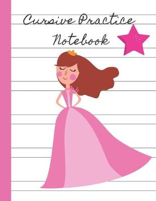 Book cover for Cursive Practice Notebook