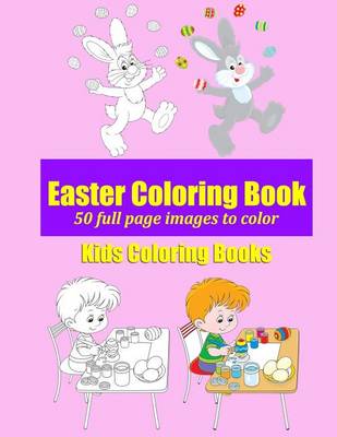 Book cover for Easter Coloring Book