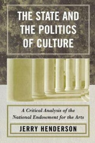 Cover of The State and the Politics of Culture