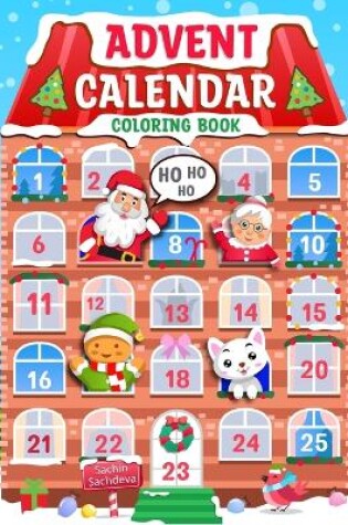 Cover of Advent Calendar Coloring Book