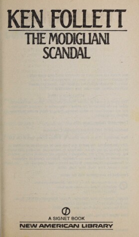 Book cover for Follett Ken : Modigliani Scandal
