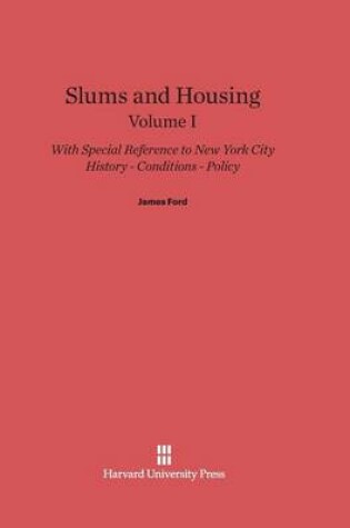 Cover of Slums and Housing