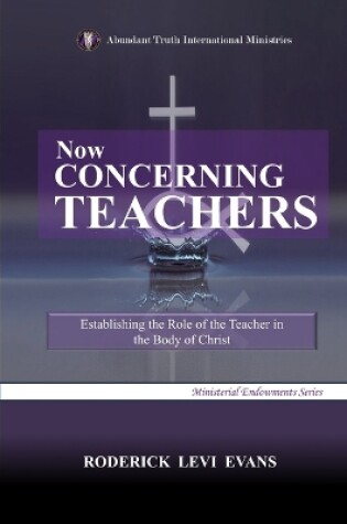 Cover of Now Concerning Teachers