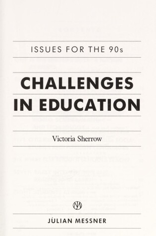 Cover of Challenges in Education