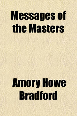 Book cover for Messages of the Masters; Spiritual Interpretations of Great Paintings