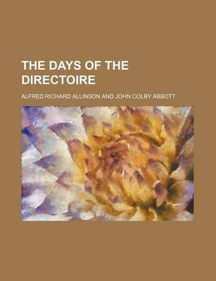 Book cover for The Days of the Directoire