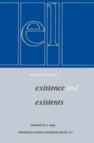 Cover of Existence and Existents