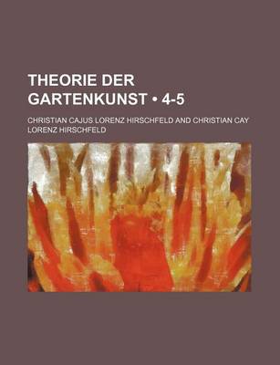 Book cover for Theorie Der Gartenkunst (4-5)