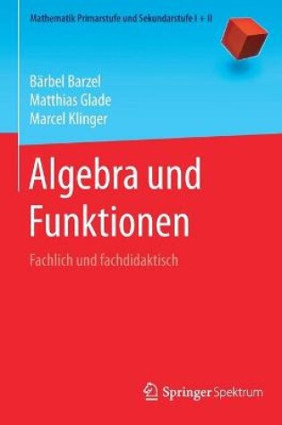 Cover of Algebra Und Funktionen