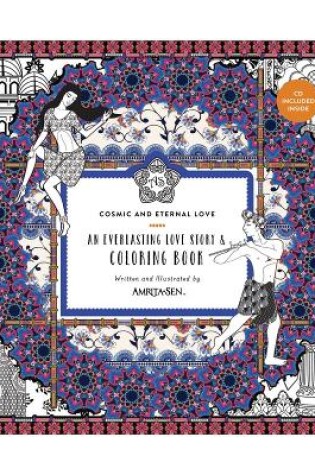 Cover of Amrita Sen Cosmic and Eternal Love Coloring Book