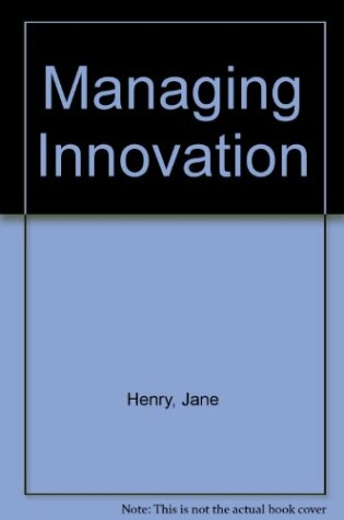 Cover of Managing Innovation
