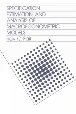 Book cover for Specification, Estimation, and Analysis of Macroeconomic Models