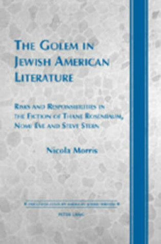 Cover of The Golem in Jewish American Literature