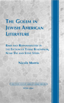 Book cover for The Golem in Jewish American Literature