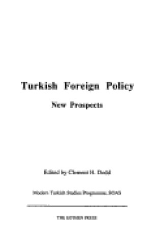 Cover of Turkish Foreign Policy