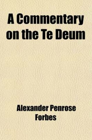 Cover of A Commentary on the Te Deum