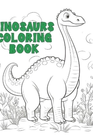 Cover of Dinosaurs Coloring Book volume 1