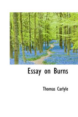 Book cover for Essay on Burns