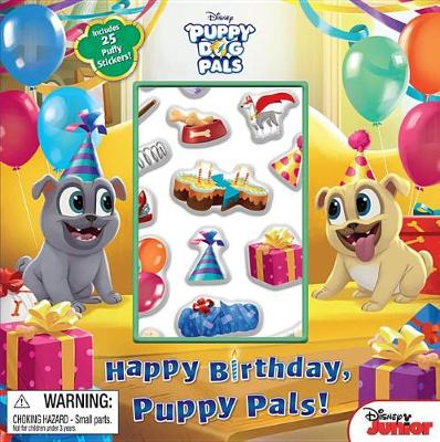 Book cover for Happy Birthday, Puppy Pals!