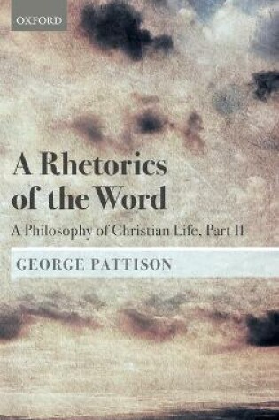 Cover of A Rhetorics of the Word