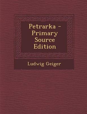 Book cover for Petrarka