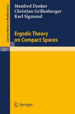 Cover of Ergodic Theory on Compact Spaces