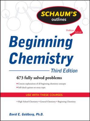 Book cover for Schaum's Outline of Beginning Chemistry, Third Edition