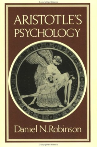 Cover of Aristotle's Psychology