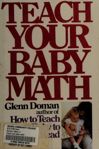 Cover of Teach Your Baby Math