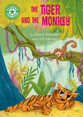 Book cover for Reading Champion: The Tiger and the Monkey