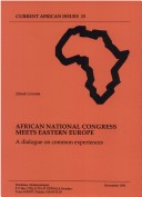 Cover of African National Congress Meets Eastern Europe