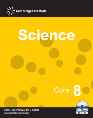 Book cover for Cambridge Essentials Science Core 8 with CD-ROM